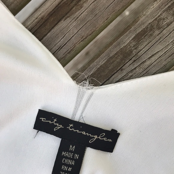 White Flowy Dress - Picture 5 of 5